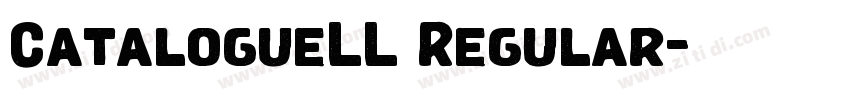 CatalogueLL Regular字体转换 CatalogueLL Regular字体转换